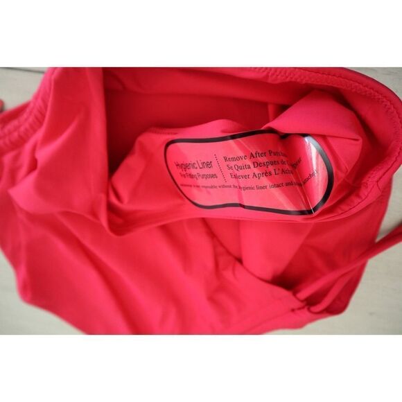 Spanx 50126R Women's Sz M Hibiscus Pink Adjustable High-Rise Swim Brief Bottoms - Picture 7 of 7